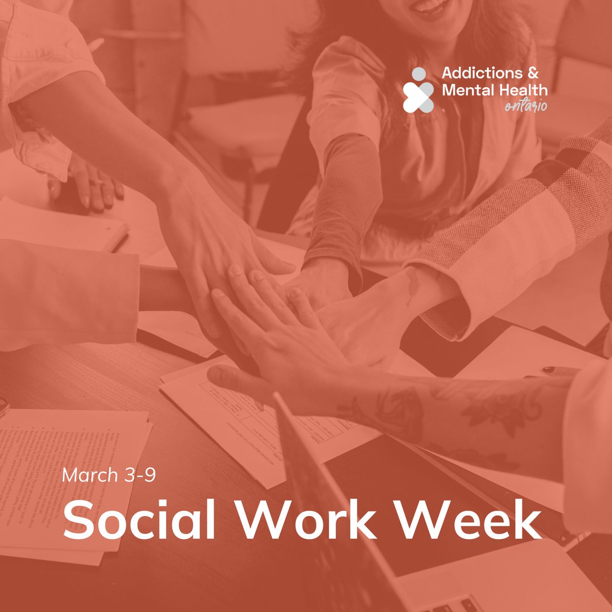 During #SocialWorkWeek, AMHO celebrates the incredible dedication of social workers in the community mental health and addictions sector. Their essential support, care and guidance helps Ontarians navigate life’s challenges, making a lasting impact through their journey.