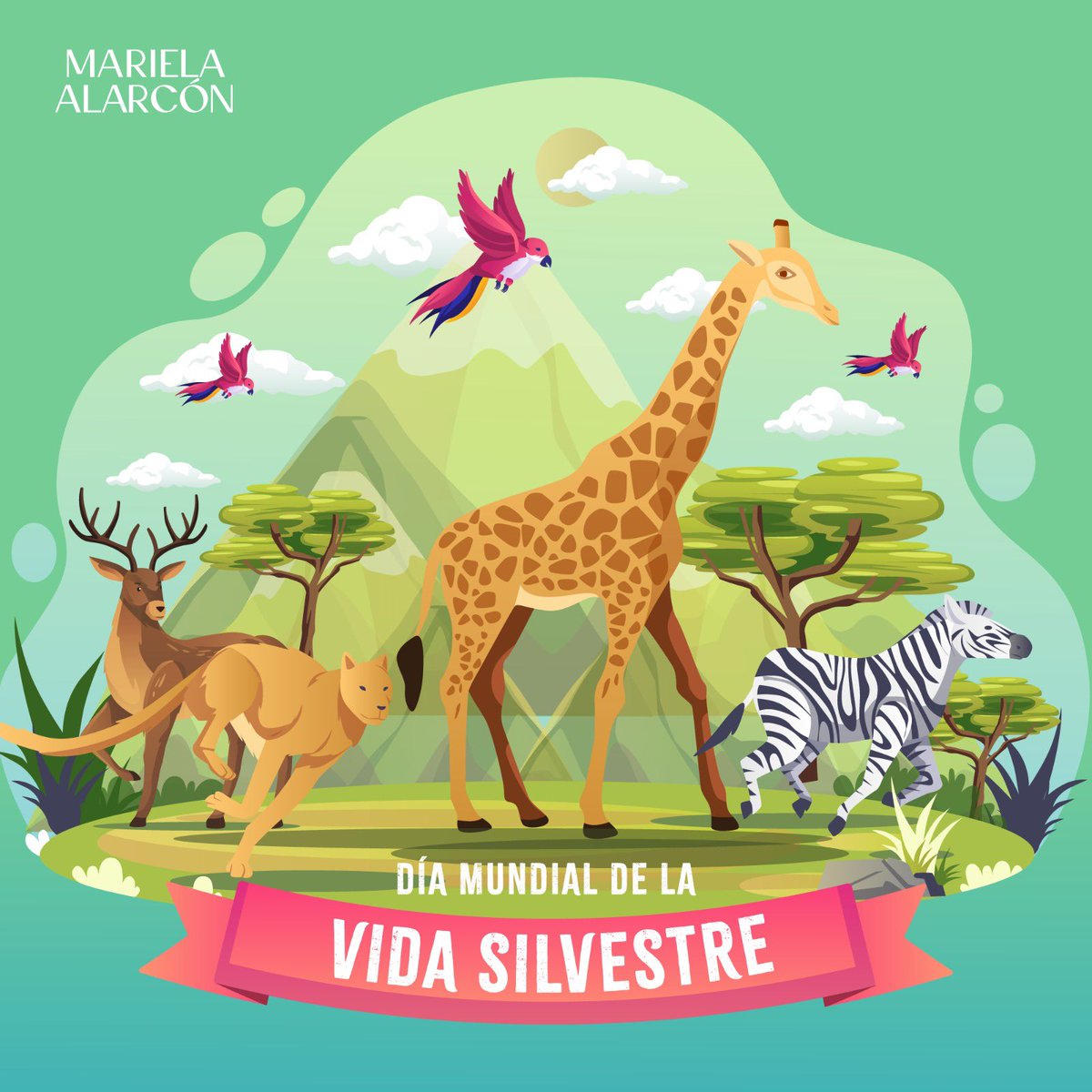 La vida silvestre es clave para el equilibrio de nuestro planeta. 

En el #DíaMundialDeLaVidaSilvestre, recordemos la importancia de conservar la flora y fauna que nos rodea. 

¡Protejamos nuestros ecosistemas!