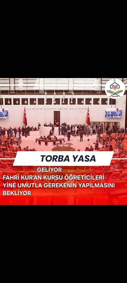 Fahri(Geçici) Öğreticiler olarak beklemekten yorulduk;
Sesimize kulak tıkanıyor her zaman.

#TBMM Devletimize güveniyoruz. #süreklilik #sözleşme 
#FahrilerTorbaya

<a href="/dbdevletbahceli/">Devlet Bahçeli</a>
<a href="/mervangul56/">Mervan Gül</a>
<a href="/mehmetsaityaz/">Mehmet Sait YAZ</a> 
<a href="/AvOzlemZengin/">Av. Özlem Zengin 🇹🇷</a>
<a href="/AyanNilhan/">Nilhan AYAN</a>
<a href="/abdulhamitgul/">Abdulhamit Gül</a>
<a href="/erkanakcay45/">Erkan Akçay</a>
<a href="/akbasogluemin/">Av. M.Emin AKBAŞOĞLU 🇹🇷</a>