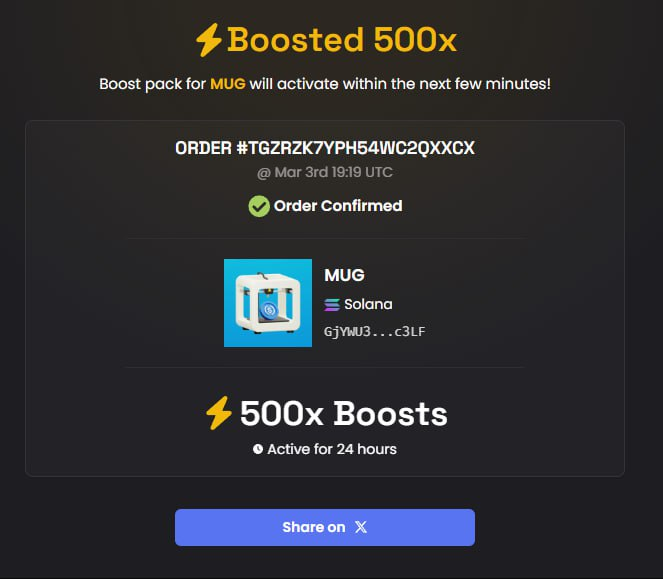 MagicUSDCGen's tweet photo. $MUG Boosted! https://t.co/hUCXGOlOV4