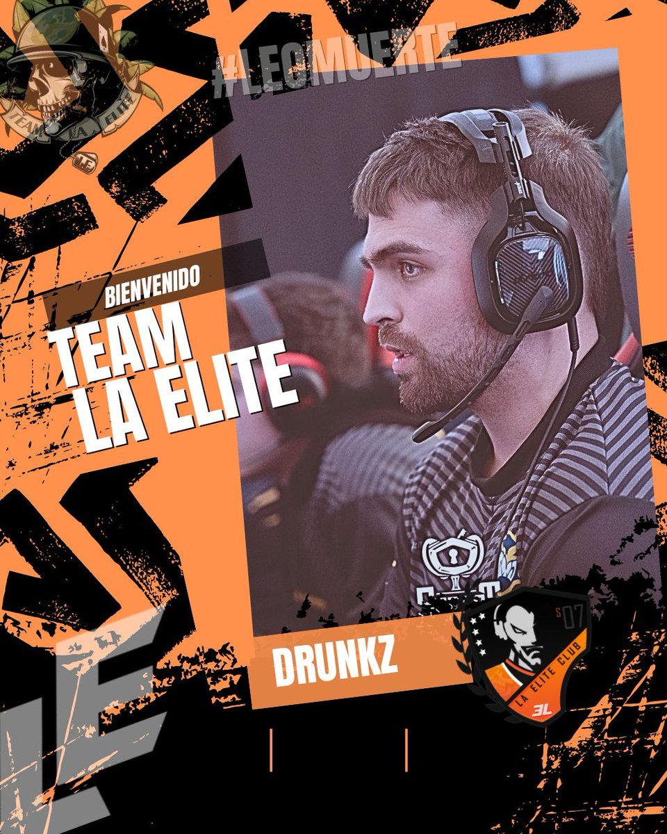 Team La Élite (@teamlaelite) on Twitter photo Anunciamos nuestro nuevo equipo de Call Of Duty Black Ops VI formado por:
<a href="/Glaaix/">Rober</a> 
<a href="/Ninjaso_/">Ninjaso</a> 
<a href="/Sorwaree/">Kike</a> 
<a href="/zDruunkz/">DrunKyy</a> 
<a href="/OnlyGuillee/">Guille</a>
<a href="/Jorge24detoro/">Jorge</a> 
Empezamos a lo grande y este fin de semana estaremos disputando en Londres el torneo de <a href="/joinKatana/">Katana Gaming™ 🇪🇺</a>
#LEoMUERTE Anunciamos nuestro nuevo equipo de Call Of Duty Black Ops VI formado por:
<a href="/Glaaix/">Rober</a> 
<a href="/Ninjaso_/">Ninjaso</a> 
<a href="/Sorwaree/">Kike</a> 
<a href="/zDruunkz/">DrunKyy</a> 
<a href="/OnlyGuillee/">Guille</a>
<a href="/Jorge24detoro/">Jorge</a> 
Empezamos a lo grande y este fin de semana estaremos disputando en Londres el torneo de <a href="/joinKatana/">Katana Gaming™ 🇪🇺</a>
#LEoMUERTE