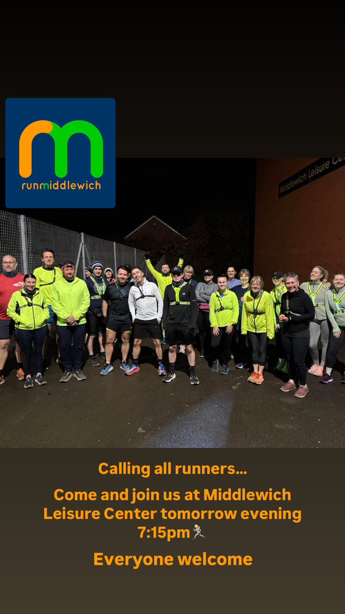 RunMiddlewich tweet picture