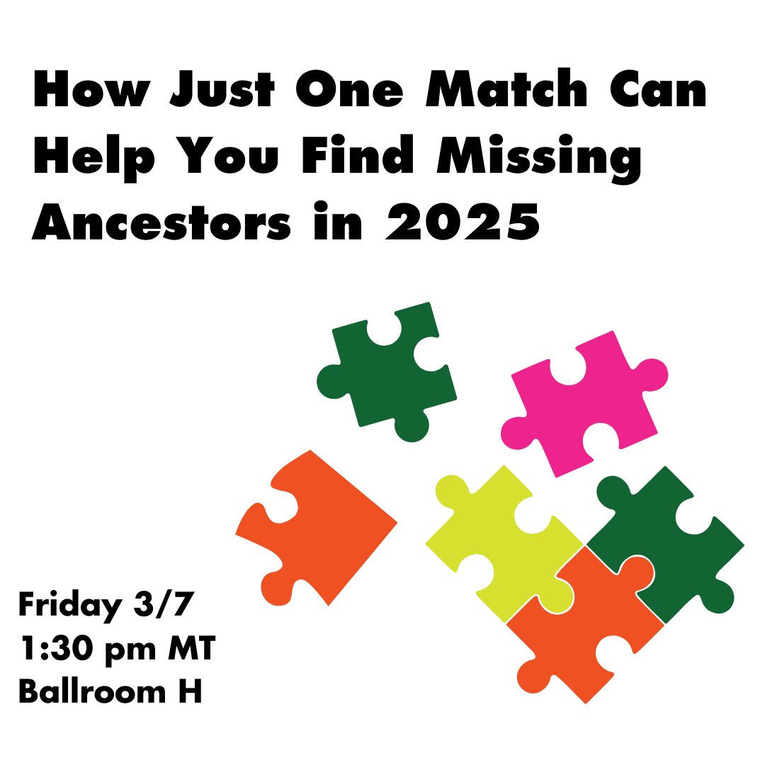 DNAdiahan's tweet photo. Just a friendly reminder that even if you can't join me live at RootsTech, all of my classes will be live-streamed. So register now for #RootsTech and I will see you in a few days!
https://t.co/IjZbJY7ht7

#NotAtRootsTech https://t.co/Rh2M6ecYMr