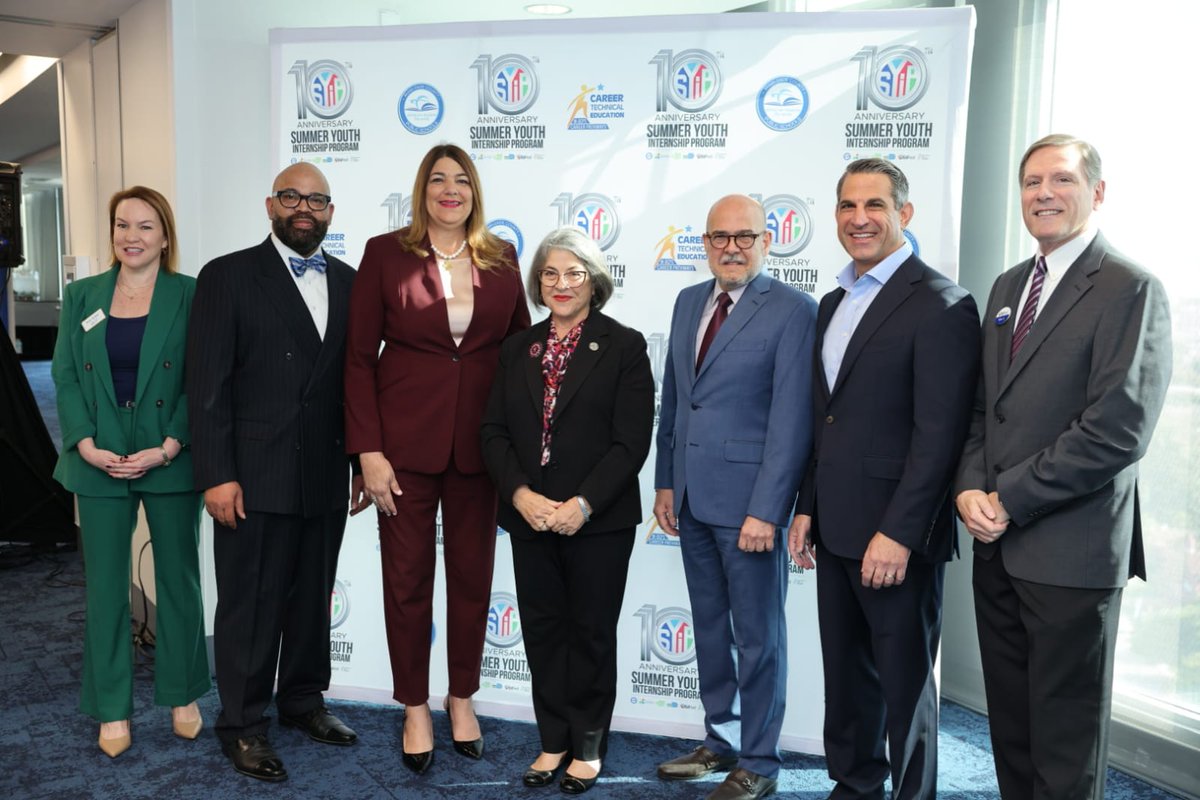 Jose L. Dotres, Ed.D. (@suptdotres) on Twitter photo The Summer Youth Internship Program (SYIP) kicked off today, marking the start of an exciting opportunity for high school students. <a href="/MDCPS/">Miami-Dade Schools</a> is proud to collaborate once again with <a href="/childrenstrust/">childrenstrust</a>, <a href="/MiamiDadeCounty/">Miami-Dade County</a>, <a href="/CareerSourceFL/">CareerSource Florida</a>, <a href="/EdFedCU/">Educational Federal Credit Union</a>, and <a href="/fneigives/">Foundation for New Education Initiatives</a> to provide paid The Summer Youth Internship Program (SYIP) kicked off today, marking the start of an exciting opportunity for high school students. <a href="/MDCPS/">Miami-Dade Schools</a> is proud to collaborate once again with <a href="/childrenstrust/">childrenstrust</a>, <a href="/MiamiDadeCounty/">Miami-Dade County</a>, <a href="/CareerSourceFL/">CareerSource Florida</a>, <a href="/EdFedCU/">Educational Federal Credit Union</a>, and <a href="/fneigives/">Foundation for New Education Initiatives</a> to provide paid