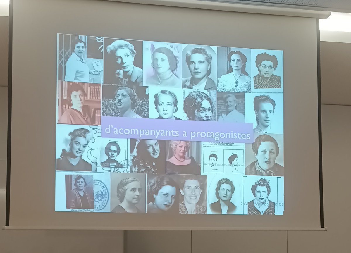 Avui som a la xerrada 'Elles també hi eren' a càrrec de Gemma Domènech i Casadevall de a la biblioteca Carles Rahola de #Girona dins el cicles Dones i feminisme