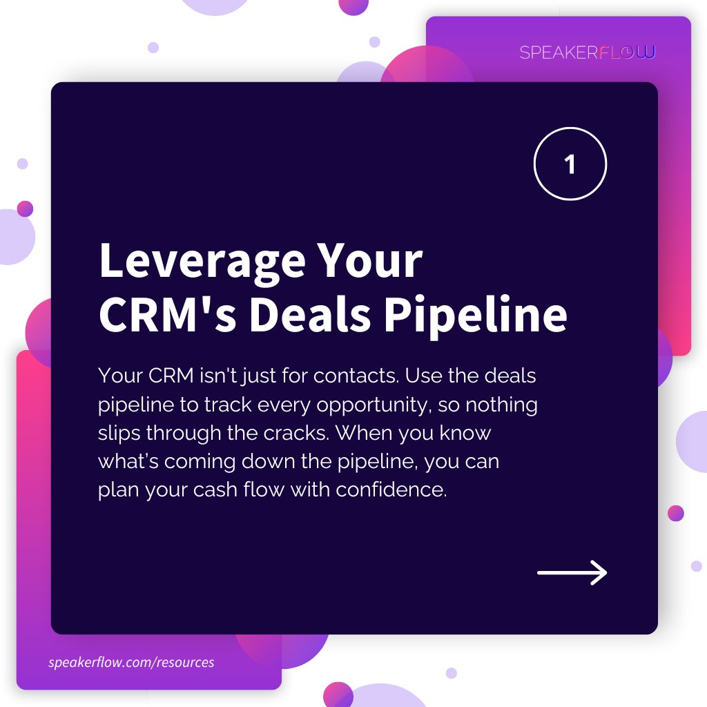 SpeakerFlow's tweet image. If you&apos;re a speaker, coach, or consultant, you know that the inconsistency of client work can make revenue feel like a rollercoaster. But the key to lasting success isn’t chasing every new lead—it’s building a system that creates predictable income. 💰

speakerflow.com/system?utm_cam…