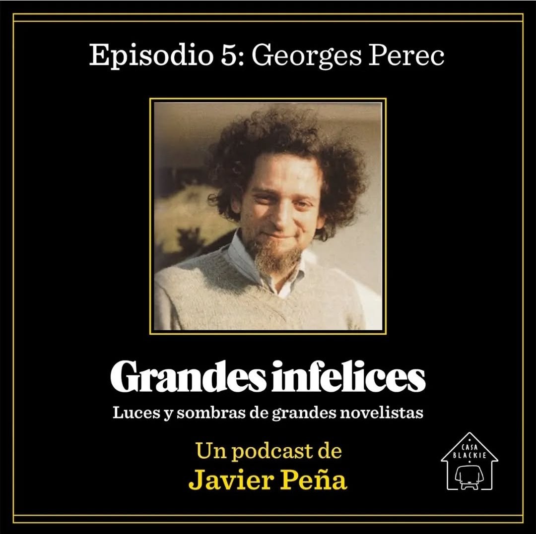 Hoy hace 43 años del fallecimiento de Georges Perec. En Grandes Infelices contamos cómo escribió una novela policíaca sin la letra 'e'.
Os dejo un enlace al episodio por si os apetece recordarlo 👇
open.spotify.com/episode/3uO4R1…