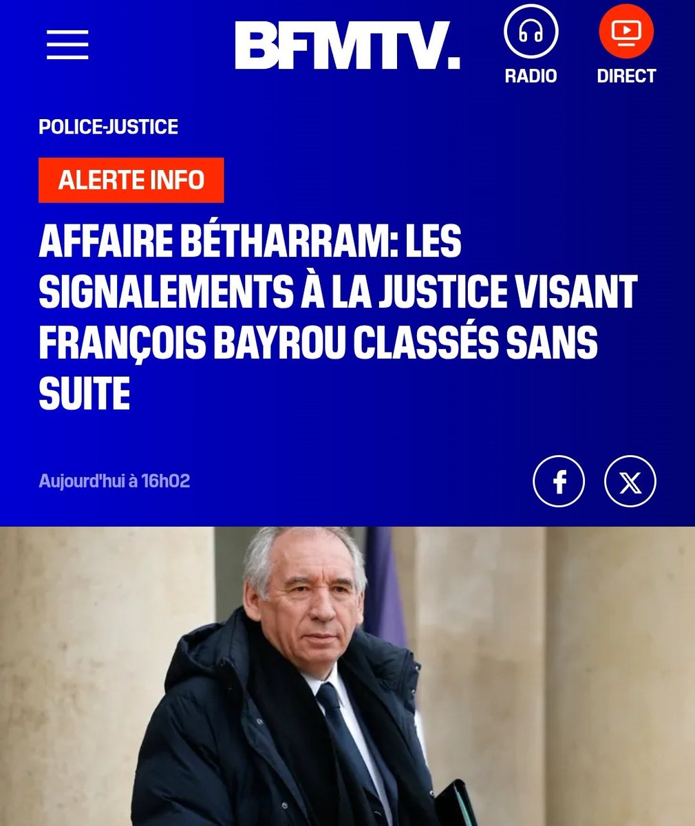 Des signalements classés sans suite par le Procureur général de la Cour de cassation... Nommé par Macron.

Justice de classe.