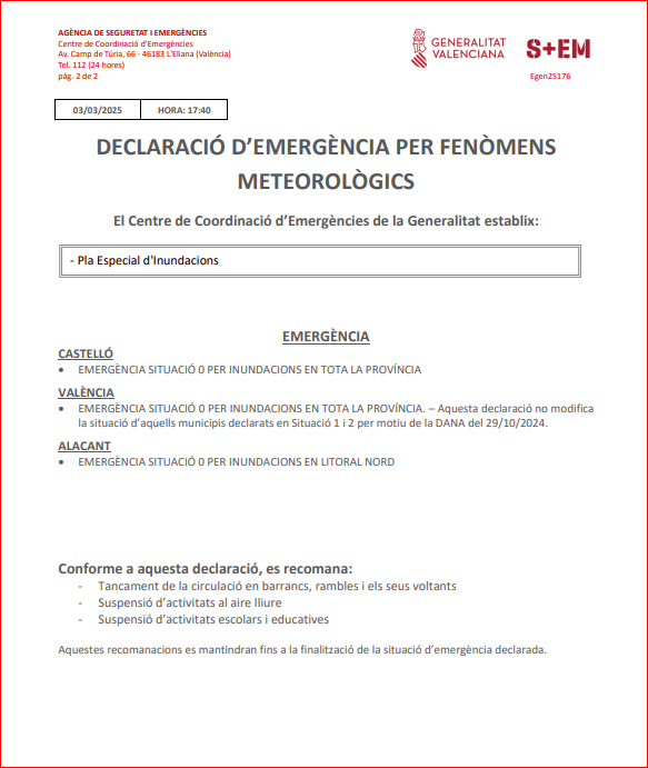 Emergències 112CV tweet media