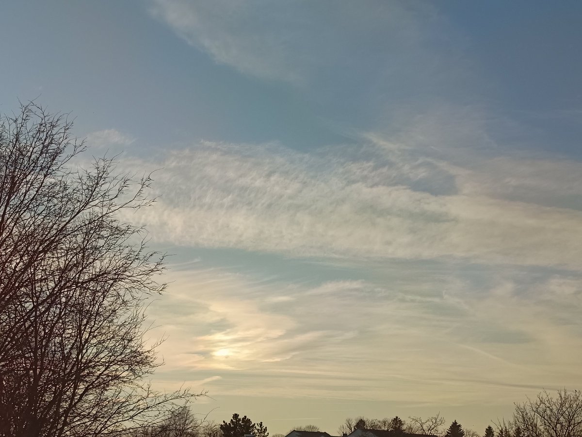 a_wimmer5's tweet image. Montag, 03.03.2025. Die fleißigen Sprüher sind wieder unterwegs um die Menschen, Tiere und Natur zu zerstören. #stopchemtrails #stopgeoengineering. Habt einen schönen Abend.