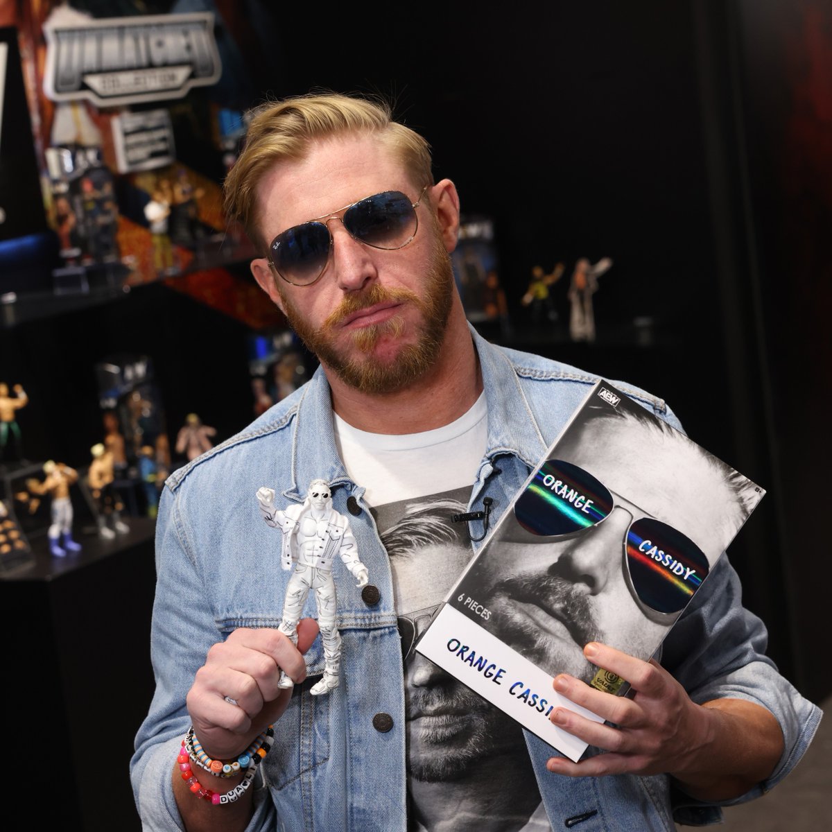 Jazwares Vault (@jazwaresvault) on Twitter photo Last night at New York Toy Fair! We opened the Vault with <a href="/AEW/">All Elite Wrestling</a>'s <a href="/orangecassidy/">Orange Cassidy</a>, showing off his new figure and more of what collectors can expect in 2025.
<a href="/AEWbyJazwares/">AEWbyJazwares</a> #JazwaresVault #Jazwares Last night at New York Toy Fair! We opened the Vault with <a href="/AEW/">All Elite Wrestling</a>'s <a href="/orangecassidy/">Orange Cassidy</a>, showing off his new figure and more of what collectors can expect in 2025.
<a href="/AEWbyJazwares/">AEWbyJazwares</a> #JazwaresVault #Jazwares