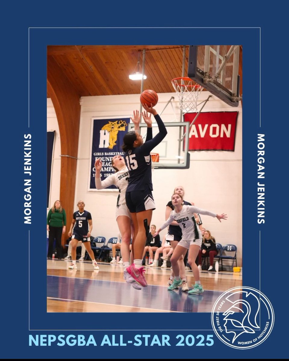 Morgan Jenkins (@morganjenkins07) on Twitter photo Very proud and thankful to have been named a Class A All Star!! 😊😊
<a href="/BayStateJags/">Bay State Jaguars</a> <a href="/LaurieBollin/">LAURIE BOLLIN</a> <a href="/NEPSGBCA/">NEPSGBCA</a> <a href="/hotchkissgbb/">Hotchkiss GBB</a> <a href="/nehoopjournal/">New England Basketball Journal</a> Very proud and thankful to have been named a Class A All Star!! 😊😊
<a href="/BayStateJags/">Bay State Jaguars</a> <a href="/LaurieBollin/">LAURIE BOLLIN</a> <a href="/NEPSGBCA/">NEPSGBCA</a> <a href="/hotchkissgbb/">Hotchkiss GBB</a> <a href="/nehoopjournal/">New England Basketball Journal</a>