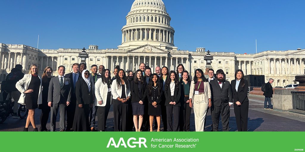 Last week, <a href="/KaitlynReno/">Kaitlyn Reno</a> participated in the <a href="/AACR/">AACR</a> Early-Career Hill Day where she advocated for increased funding for the NIH and NCI. She also voiced the importance funding has on advancing cancer research and supporting the next generation of trainees. #AACRontheHill #FundNIH