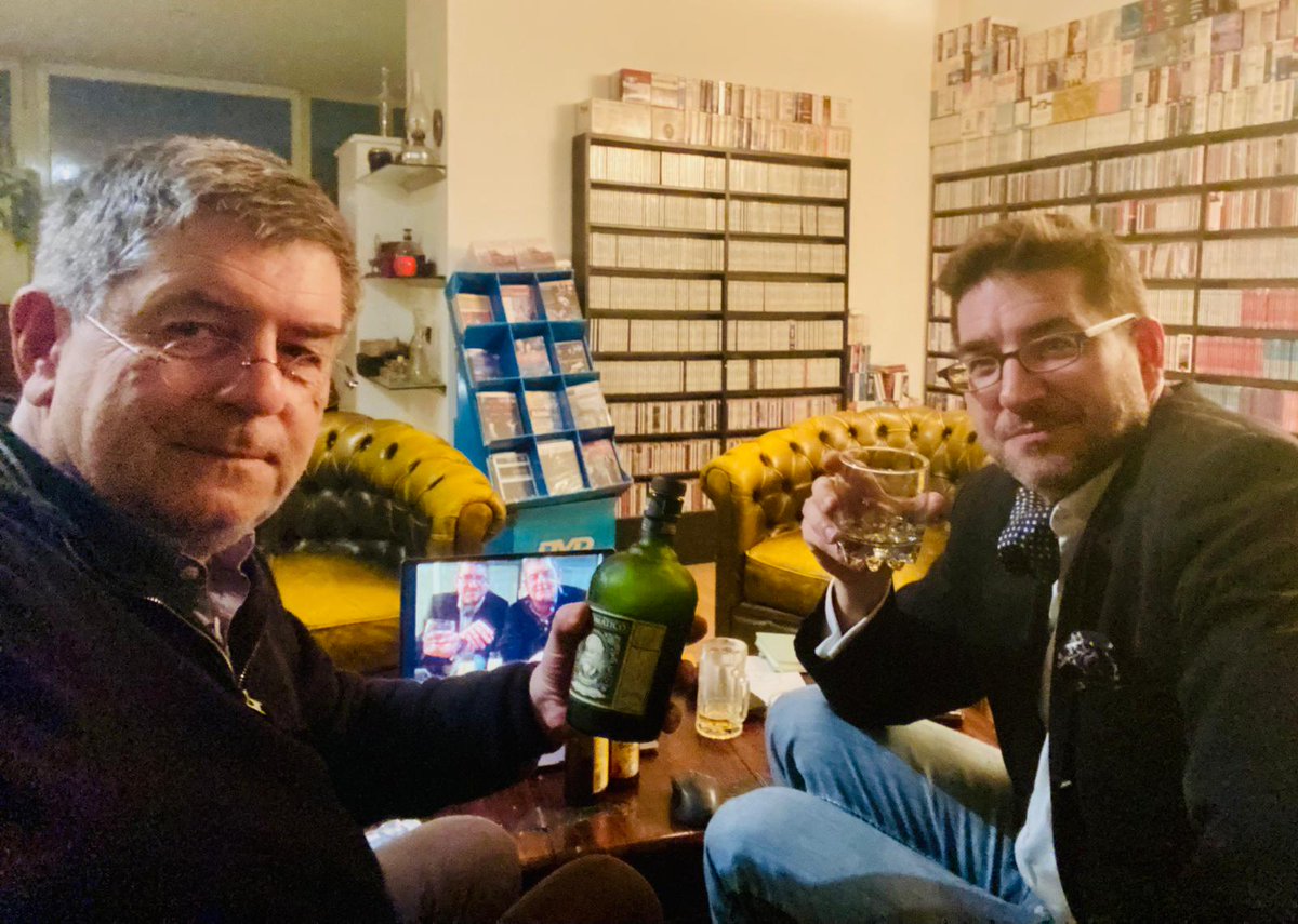 New #ClassicalDiscoveries podcasts in the planning and making. Here a snapshot of the Jens &amp; Joe research and planning commission session.