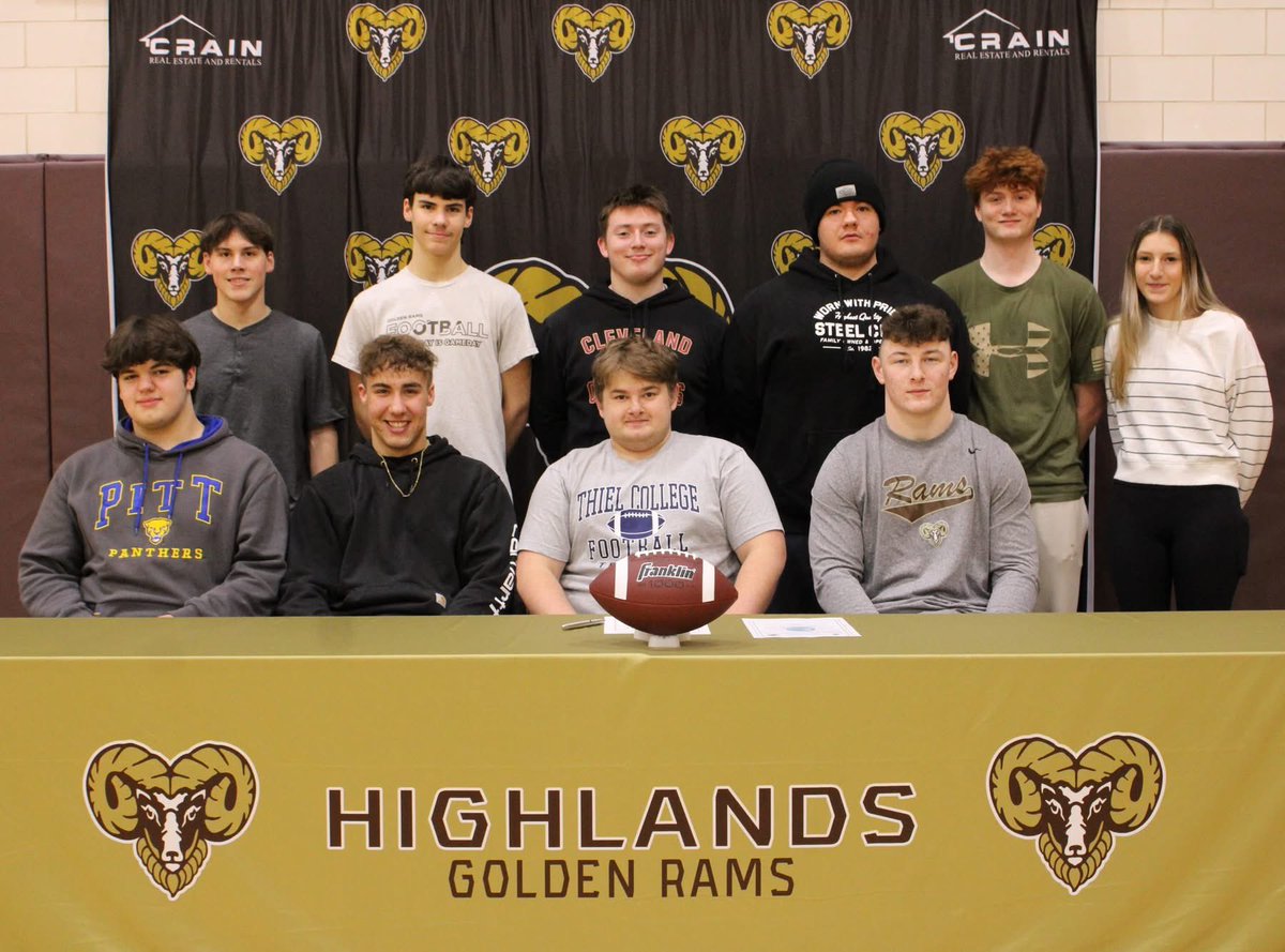 Highlands SD (@highlandssd) on Twitter photo Congrats to Varsity Football player James Naviglia for his commitment to @Thiel_Football! He will study environmental science. We are proud of you! <a href="/HighlandsGolden/">Highlands Golden Rams Athletics</a> #R4L #RamPride #ThielTomcats Congrats to Varsity Football player James Naviglia for his commitment to @Thiel_Football! He will study environmental science. We are proud of you! <a href="/HighlandsGolden/">Highlands Golden Rams Athletics</a> #R4L #RamPride #ThielTomcats