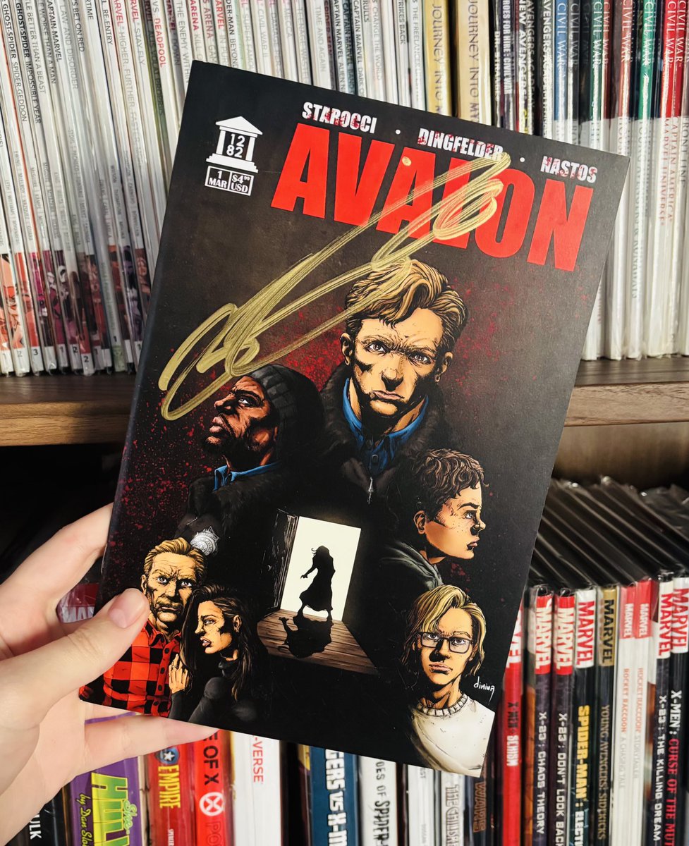 So thrilled to have a copy of Avalon #1! A zombie story we couldn’t pass up. You seriously have to read this one! 🧟‍♂️