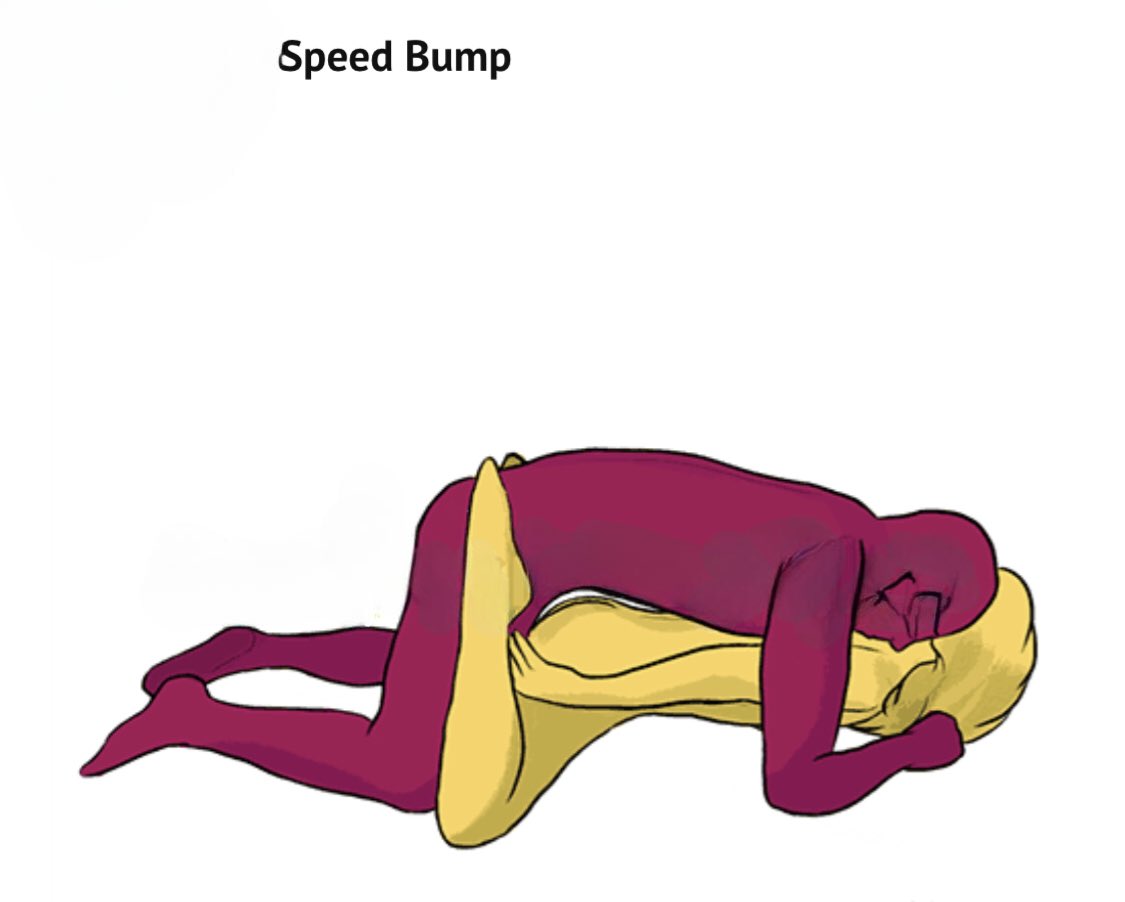 IslandGirlMo808's tweet photo. Have you had sex today? You want to?? 

I just have to say, the name Speed Bump  kills me. 🤦🏻‍♀️ But the actual Sex Position of the Day is very fun. Ladies… grab your ankles and pull your legs up and outward to give him easier access. It is great for vaginal and anal penetration. Guys… you're in control. Fast or slow. Soft or hard. The choice is yours. As she's pulling her ankles, you better be pulling her hair and her head and body back towards you. Both of you can thank me later. I’m just saying. 😈🫦🔥

Have you tried this before? Do you want to try this? What are your thoughts and experiences with this position?