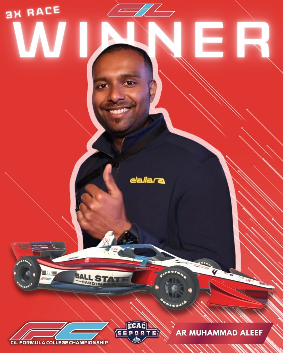 🚨HAT TRICK ALERT 🚨

Ar Muhammad Aleef scores his THIRD win of the season in the CiL Formula College Suzuka International Racing Course Grand Prix!

Going to the other side of the world, here in Suzuka, Japan since last year’s FC Clash race, it was deja vu as Aleef took