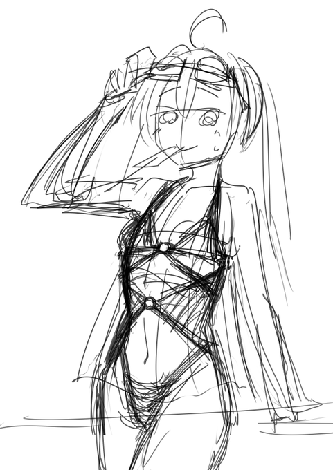 イメージラフ、ラフ、下書き 