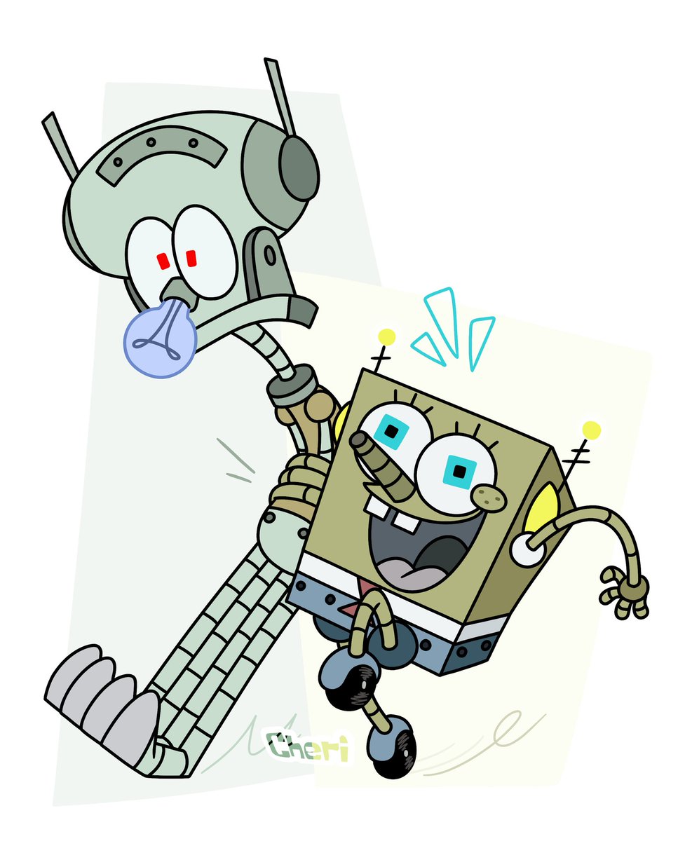 kklol_0's tweet image. Robot Squidbob
#SpongeBobSquarepants
#Squidbob