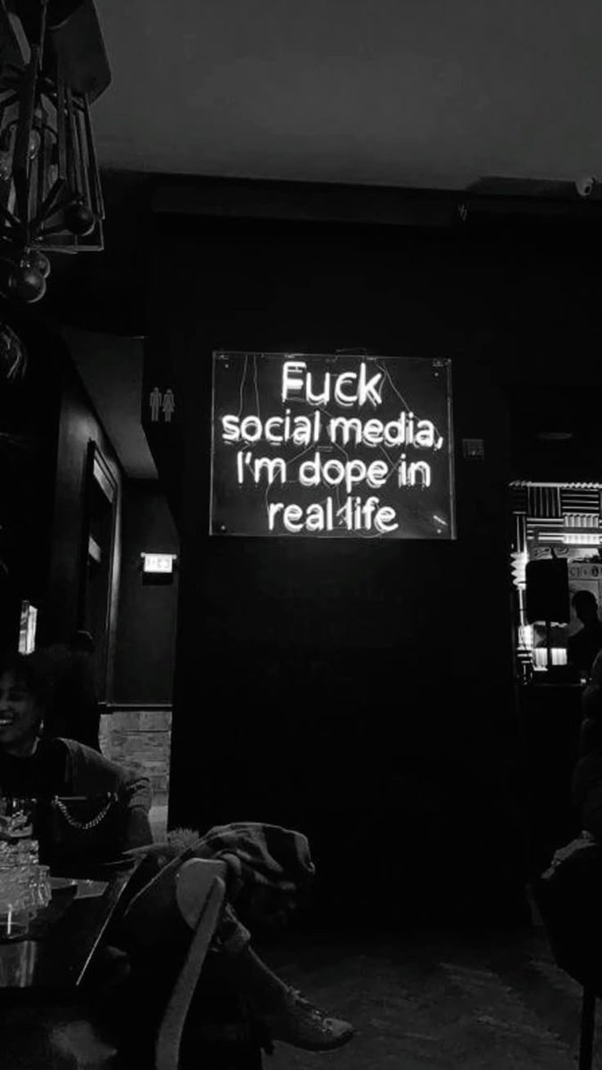 Social media is so fake. Please enjoy your real life.