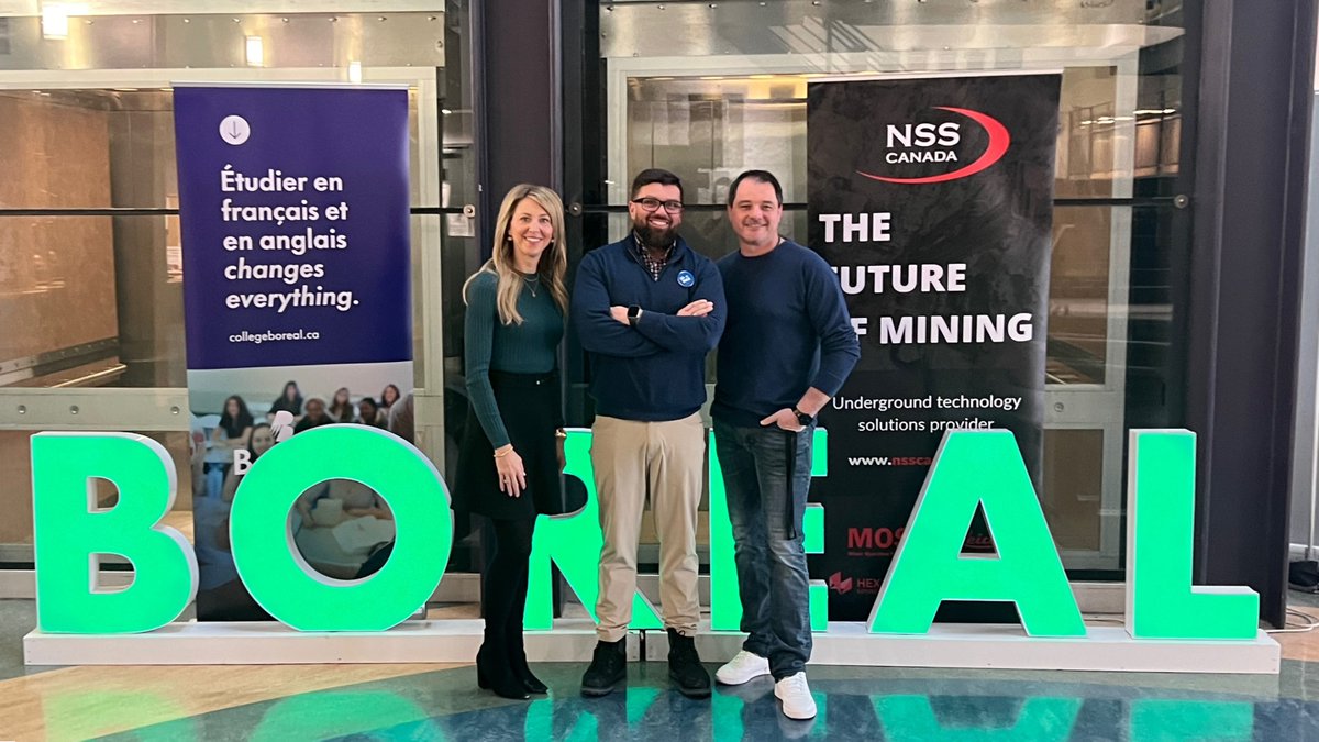 Collège Boréal (@collegeboreal) on Twitter photo 📣 Our students in civil and mining construction engineering will develop new skills with the $212,000 MOSS monitoring system. Thank you <a href="/NSSCanadaInc/">NSS Canada 🇨🇦</a> for this generous donation that strengthens training in the mining sector. 👷♀️👷♂️
👉 tinyurl.com/3craw9sc 📣 Our students in civil and mining construction engineering will develop new skills with the $212,000 MOSS monitoring system. Thank you <a href="/NSSCanadaInc/">NSS Canada 🇨🇦</a> for this generous donation that strengthens training in the mining sector. 👷♀️👷♂️
👉 tinyurl.com/3craw9sc