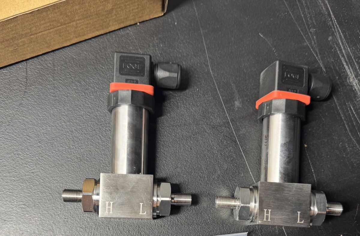 About 1/3rd of my McMaster Carr prize money is reflected by just these 2 pressure differential sensors, and as long as they work I’ll have gotten a good deal from what i’ve seen of prices for other sensors. Gotta love instrumentation prices.