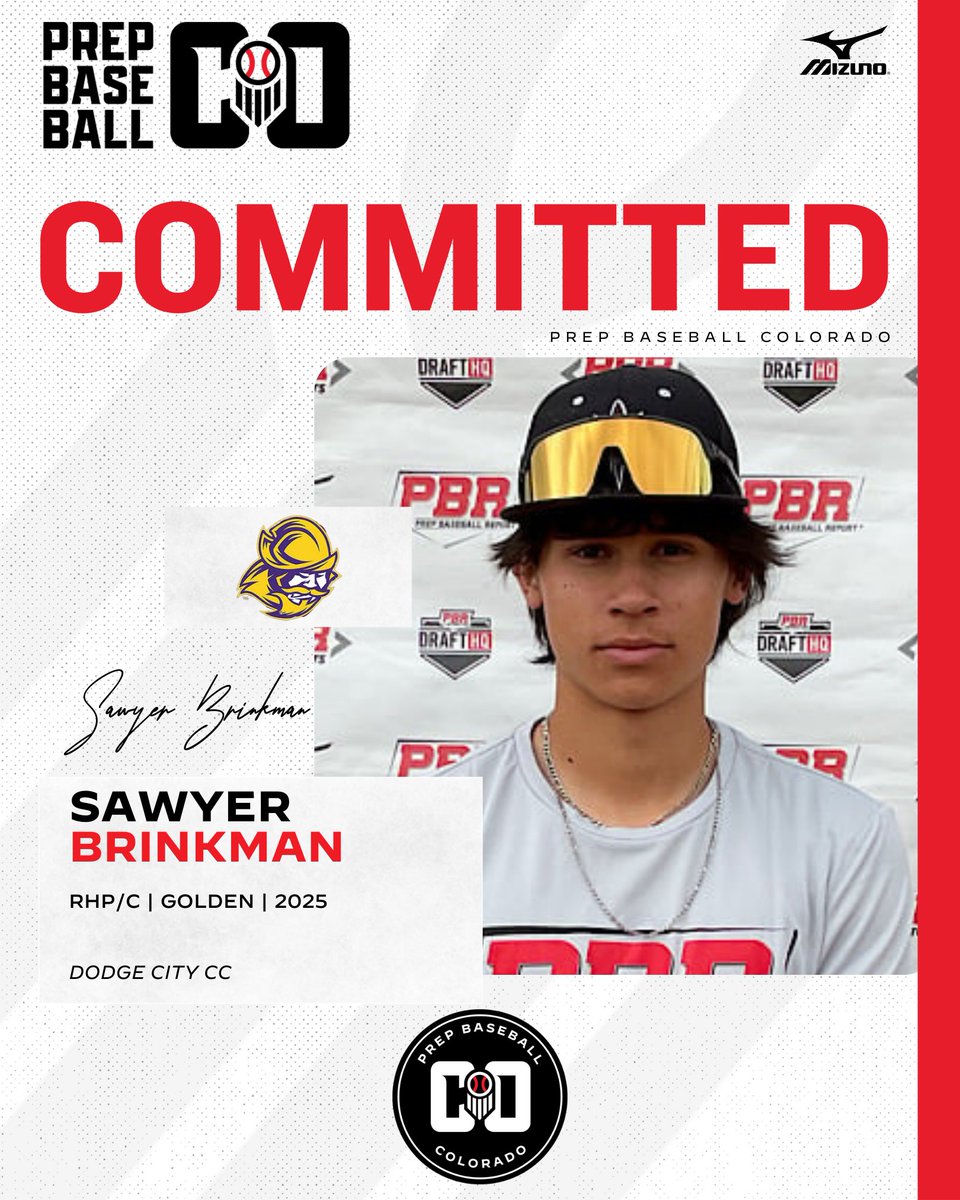 Prep Baseball Colorado (@prepbaseball_co) on Twitter photo π¨ππππππππππ ππππππ¨
'25 RHP/C Sawyer Brinkman (Golden) has announced his commitment to Dodge City CC.
Profile: loom.ly/fBu0en4 | <a href="/sawyer_brinkman/">Sawyer Brinkman</a> π¨ππππππππππ ππππππ¨
'25 RHP/C Sawyer Brinkman (Golden) has announced his commitment to Dodge City CC.
Profile: loom.ly/fBu0en4 | <a href="/sawyer_brinkman/">Sawyer Brinkman</a>
