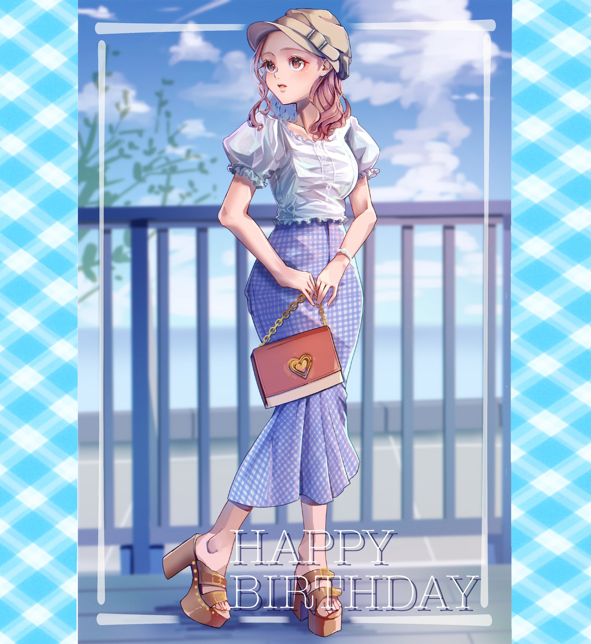osonoシャイニードットプリントスカート | natural couture