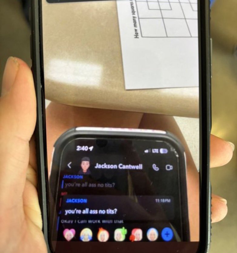 Barstool Ozark (@barstoolozark) on Twitter photo I can’t be having Mr. Cantwell talking like this to a freshmen at Ozark. #Notacceptable <a href="/BarstoolNixa/">Barstool Nixa</a> I can’t be having Mr. Cantwell talking like this to a freshmen at Ozark. #Notacceptable <a href="/BarstoolNixa/">Barstool Nixa</a>