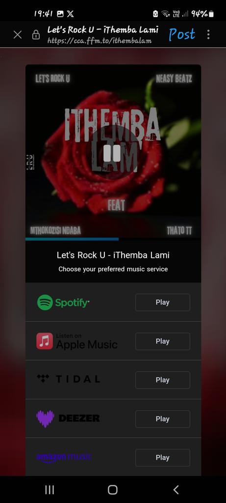 <a href="/Giveawaypage_SA/">Win With Us 🫶🏾</a> <a href="/LetsRockU_ZA/">Ukukhanya EP - Out Now On All DSP's</a> <a href="/Eve13419533/">Evelyn Lebepe</a> 
<a href="/__GiveawayAcc/">GiveawayAccountSA</a> 
<a href="/mashabathakg/">Thabiso mashabathakg</a> 

#iThembaLami