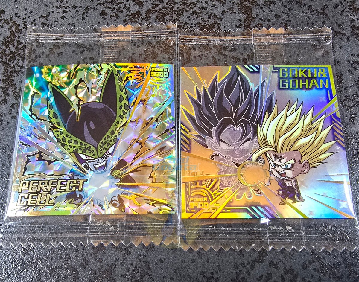 gogeta_lord's tweet photo. Les dinguerie de l'ouverture de ce dimanche 😍
#dragonball #wafer #dbzcollection #daima #dragonballdaima #dragonballz https://t.co/tAMMyu5bPH