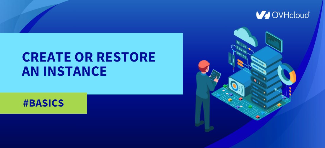 OVHcloud_US's tweet image. 🌤️#OVHcloudLearn: Create or Restore an Instance 
#Basics 

The OVHcloud Control Panel allows you to create backups of your instances. You can use these backups in 2 ways: creating a new, duplicate instance or restoring instances from a backup.

Learn more:ow.ly/efyv50V80BC