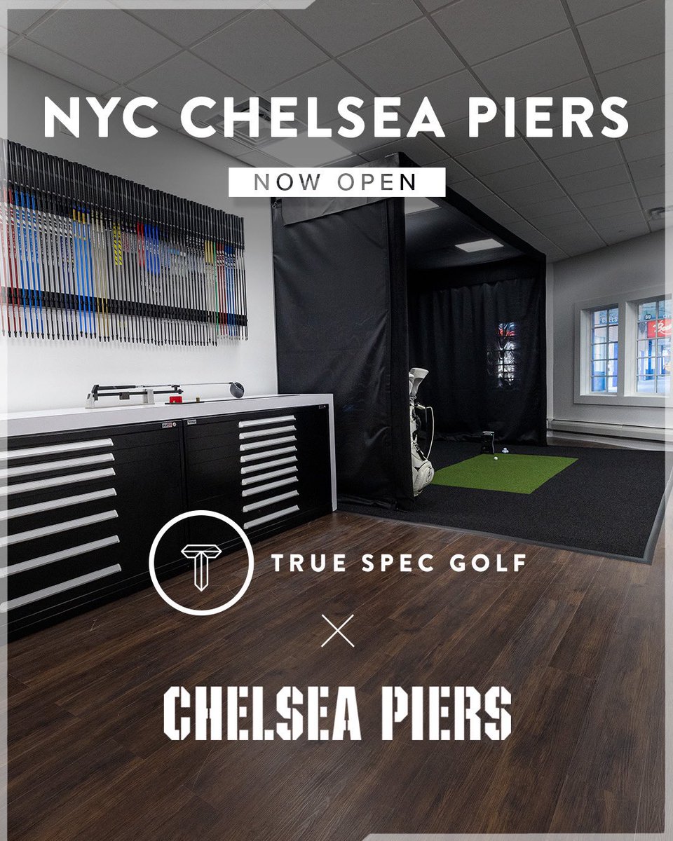 True Spec Golf (@truespecgolf) on Twitter photo 🚨 New Location Alert 🚨
We’re thrilled to announce the grand opening of #TrueSpecNYCChelseaPiers located inside The Golf Club <a href="/ChelseaPiersNYC/">Chelsea Piers</a> in the heart of Manhattan!
This marks our fourth New York City location, bringing premier custom club fitting to one of the city’s 🚨 New Location Alert 🚨
We’re thrilled to announce the grand opening of #TrueSpecNYCChelseaPiers located inside The Golf Club <a href="/ChelseaPiersNYC/">Chelsea Piers</a> in the heart of Manhattan!
This marks our fourth New York City location, bringing premier custom club fitting to one of the city’s