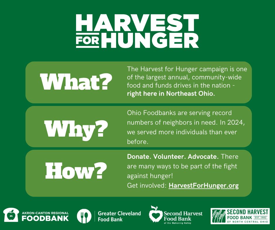 Greater Cleveland Food Bank (@clefoodbank) on Twitter photo With demand at a peak, many face tough choices between food, utilities, or medications due to rising costs. Will you join us for #HarvestForHunger? Get involved: HarvestForHunger.org
@ACRFoodBank <a href="/SecondHarvestOH/">Second Harvest NC OH</a> With demand at a peak, many face tough choices between food, utilities, or medications due to rising costs. Will you join us for #HarvestForHunger? Get involved: HarvestForHunger.org
@ACRFoodBank <a href="/SecondHarvestOH/">Second Harvest NC OH</a>
