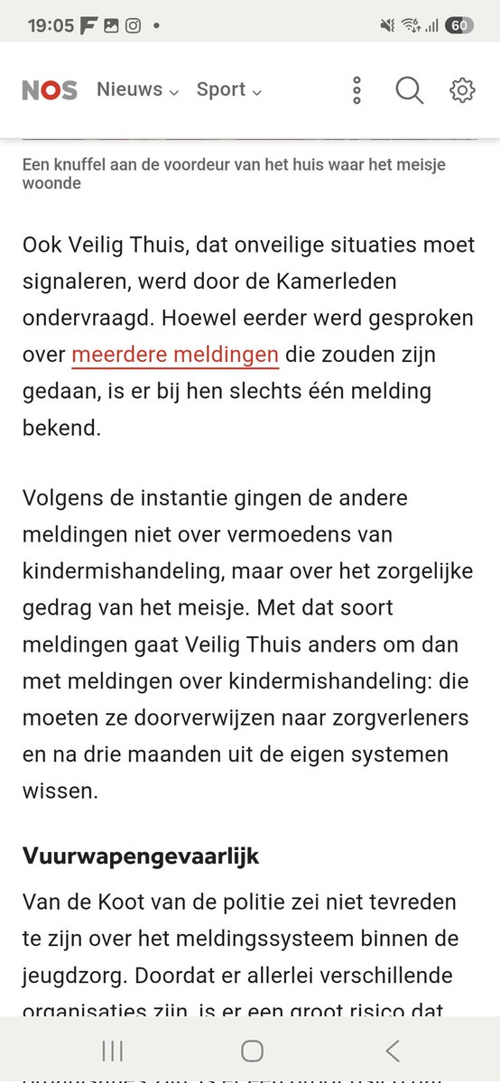 Het is mij nu al meerdere keren overkomen dat een melding niet werd aangenomen omdat er al een melding lag. "Dan heeft het geen zin". Dan heb je dus wel gebeld maar wordt het niet geregistreerd als een melding. De volgende keer sta ik erop. #veiligthuis #Vlaardingen