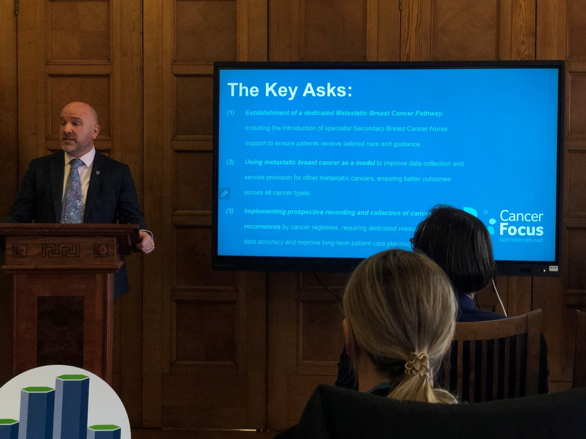NI Cancer Trials (@nicancertrials) on Twitter photo Launch event at Stormont for important landmark data on estimates of people living with metastatic breast cancer in NI. The impact of patient involvement very evident. Inspirational presentation by <a href="/annmcbrien_/">Ann McBrien</a> ✨Cohesive support for important 3 step plan to take this forward 👏 Launch event at Stormont for important landmark data on estimates of people living with metastatic breast cancer in NI. The impact of patient involvement very evident. Inspirational presentation by <a href="/annmcbrien_/">Ann McBrien</a> ✨Cohesive support for important 3 step plan to take this forward 👏
