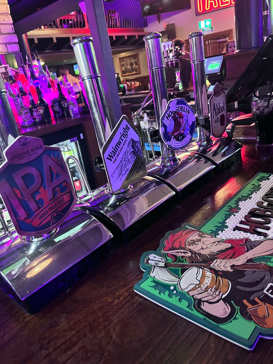World of Real Ale (@worldofrealale) on Twitter photo YATES in Hull City Centre <a href="/HullCAMRA/">Hull & EY CAMRA</a> selection over the weekend. 4 Cask Beers from <a href="/greeneking/">Greene King</a> <a href="/HobgoblinBeer/">Hobgoblin</a> 🍻 YATES in Hull City Centre <a href="/HullCAMRA/">Hull & EY CAMRA</a> selection over the weekend. 4 Cask Beers from <a href="/greeneking/">Greene King</a> <a href="/HobgoblinBeer/">Hobgoblin</a> 🍻