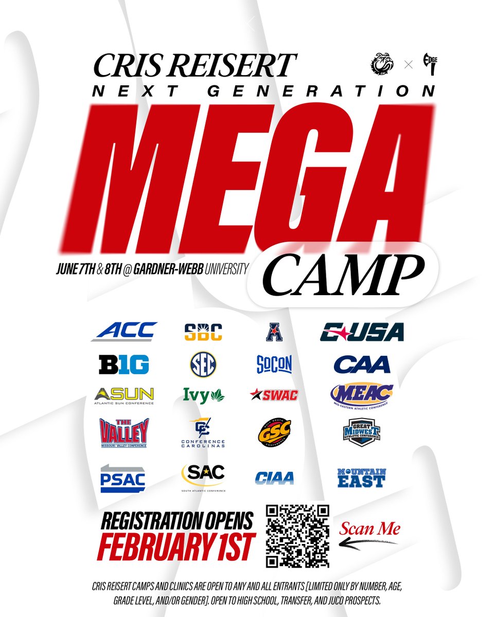 thank you <a href="/CoachVeraldi/">COACH PAYTON VERALDI</a> for inviting me to their mega camp, I look forward to showcasing my talent!!

<a href="/GWUFootball/">Gardner-Webb Football</a> 
<a href="/rhsbluedevilfb/">Randolph HS Football</a> 
<a href="/CoachMarshallJ/">Jon Marshall</a> 
<a href="/NE6FB_Recruits/">NE-Recruits</a> 
<a href="/PRZNewEngland/">Prep Redzone New England</a> 
<a href="/SCOT_FB/">Small College Football Offer Tracker</a> 
<a href="/CoachLanceo/">Coach Lance</a>