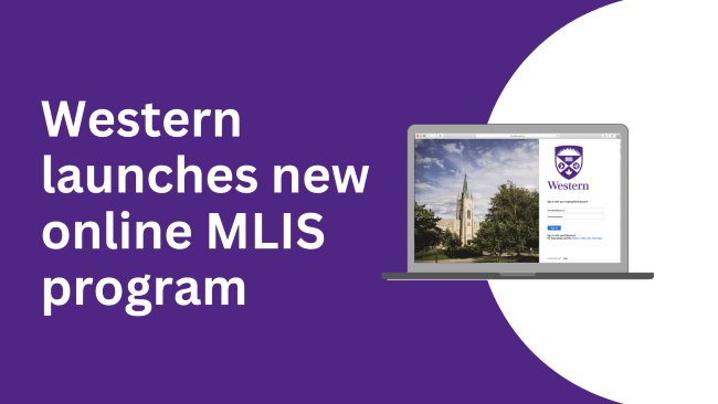Librarianship.ca (@librarianshipca) on Twitter photo Western launches new online MLIS program librarianship.ca/news/western-o…
The MLIS program at <a href="/westernuFIMS/">Faculty of Information & Media Studies (FIMS)</a> is now accepting applications for its first online cohort beginning their studies in January 2026. Western launches new online MLIS program librarianship.ca/news/western-o…
The MLIS program at <a href="/westernuFIMS/">Faculty of Information & Media Studies (FIMS)</a> is now accepting applications for its first online cohort beginning their studies in January 2026.