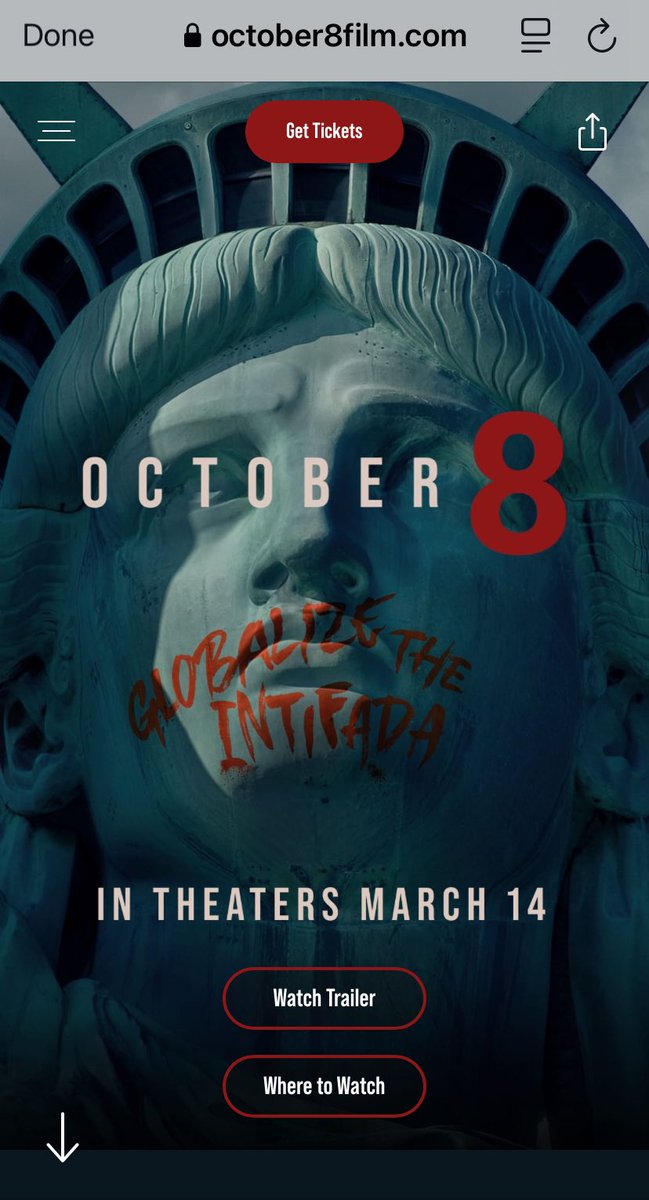 AkaLazarus's tweet image. What is actionable in light of Hollywood’s virtue signaling, by awarding an Oscar to “No Other Land”?  #Oscar #Oscars2025 

We can flood theaters to see “October 8”, take friends and share about it.   In theaters nationwide on March 13th. To see where it is playing near you, go…