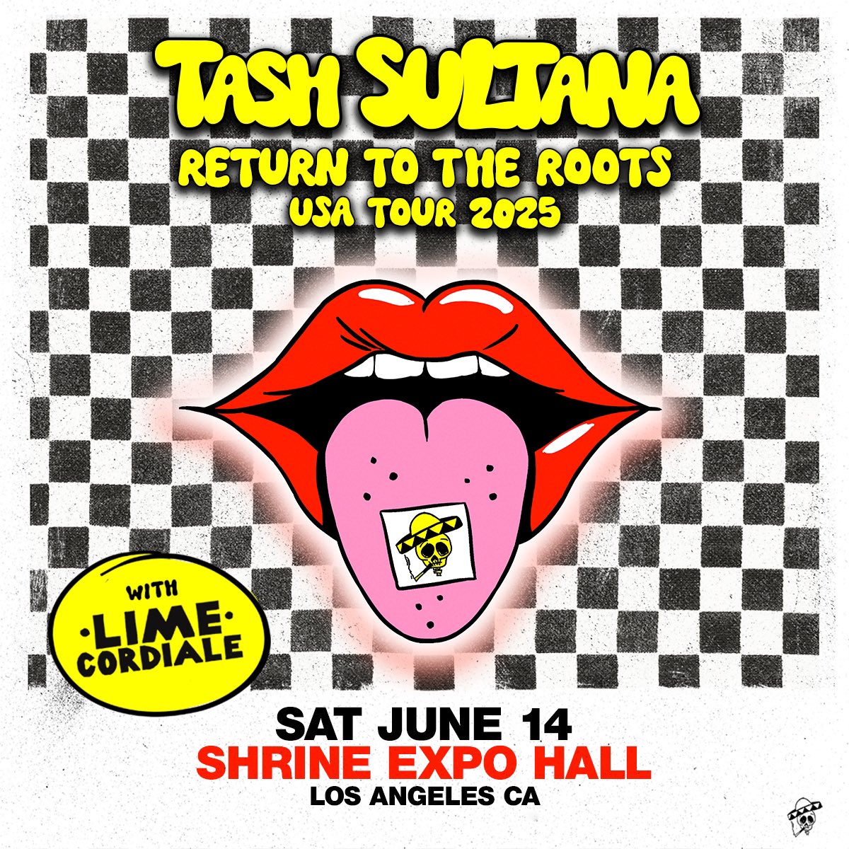 JUST ANNOUNCED 💋 <a href="/TASHSULTANAA/">TASH SULTANA</a> is coming to Shrine Expo Hall on 6.14.25 with <a href="/limecordiale/">Lime Cordiale</a> 

artist presale starts wed @ 10am
on sale fri @ 10am

sign up for presale first access: 
link.seated.com/431a0b17-76d5-…