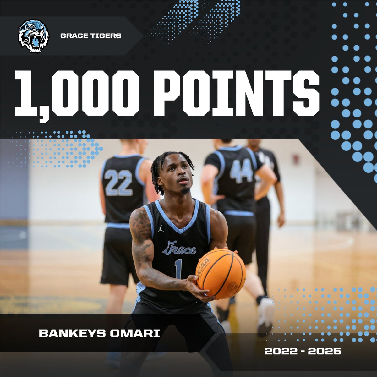 Grace Tigers (@gracetigers) on Twitter photo Congrats to our very own Keys Omari for surpassing 1,000 career points in the championship game on Saturday! Up next is the national tournament in Minneapolis, MN! #RoarTigers <a href="/GraceMensBBall/">Grace Basketball</a> Congrats to our very own Keys Omari for surpassing 1,000 career points in the championship game on Saturday! Up next is the national tournament in Minneapolis, MN! #RoarTigers <a href="/GraceMensBBall/">Grace Basketball</a>