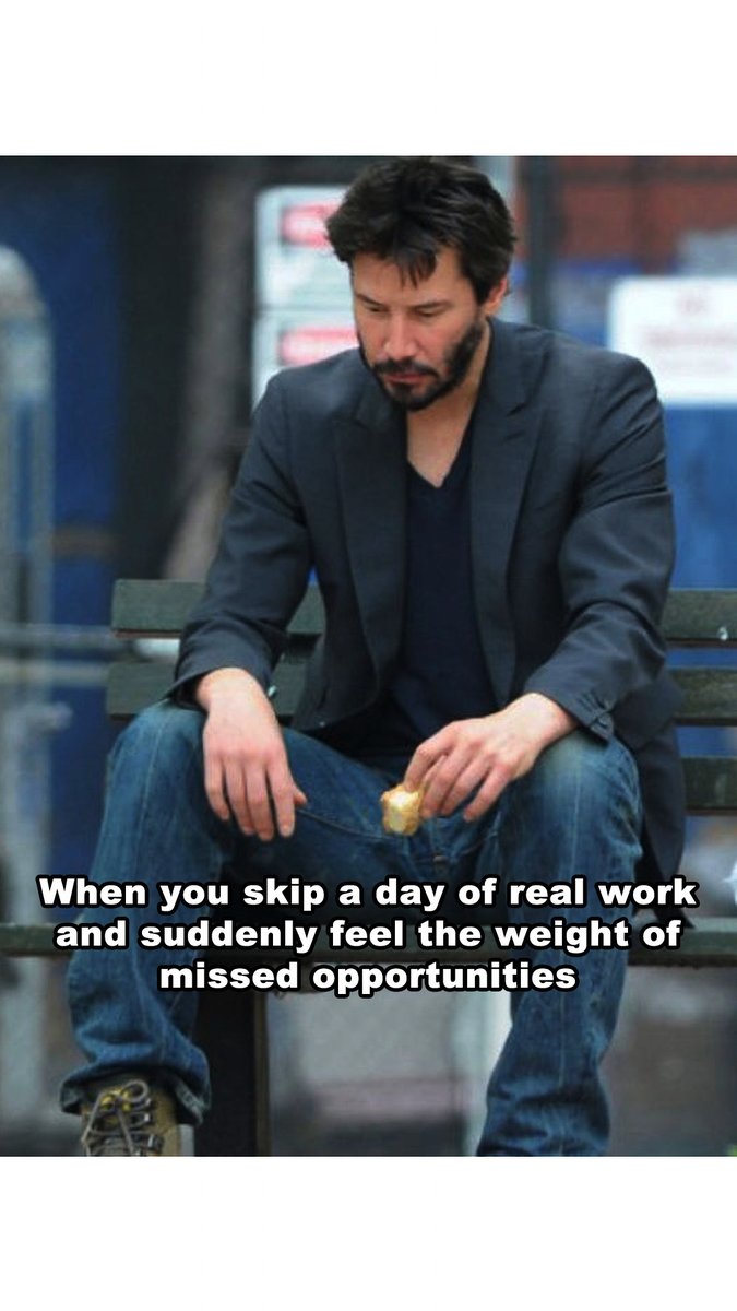 Don't let the missed opportunities stack. If you miss a day you are still in control. Keep it rolling.