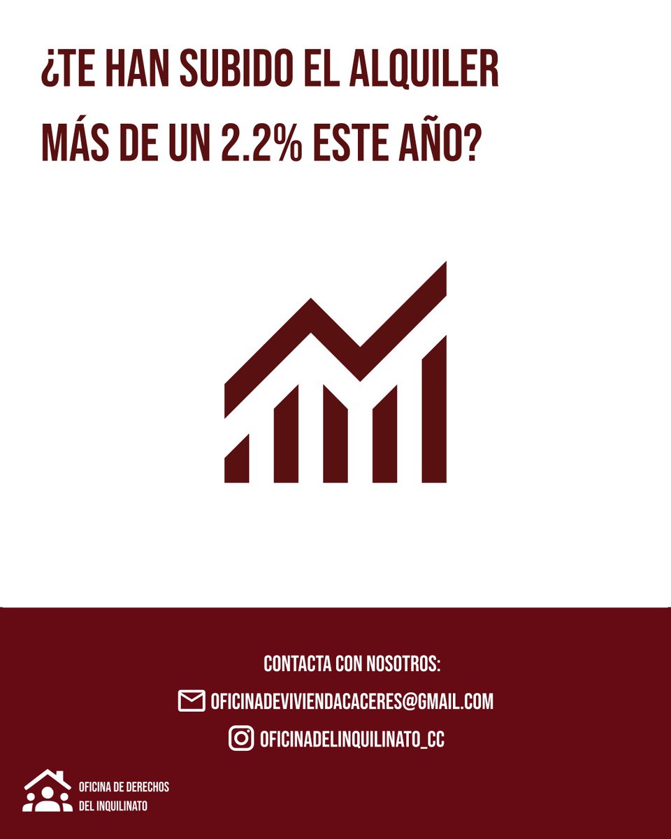 ¡Estábamos deseando compartir la noticia! 💥

Desde la plataforma, hemos impulsado la apertura de la Oficina de Derechos del Inquilinato para informar y asesorar en todo tipo de cuestiones relativas al alquiler en Cáceres 💪

UNIDAD VECINAL FRENTE A LOS ABUSOS 🔥