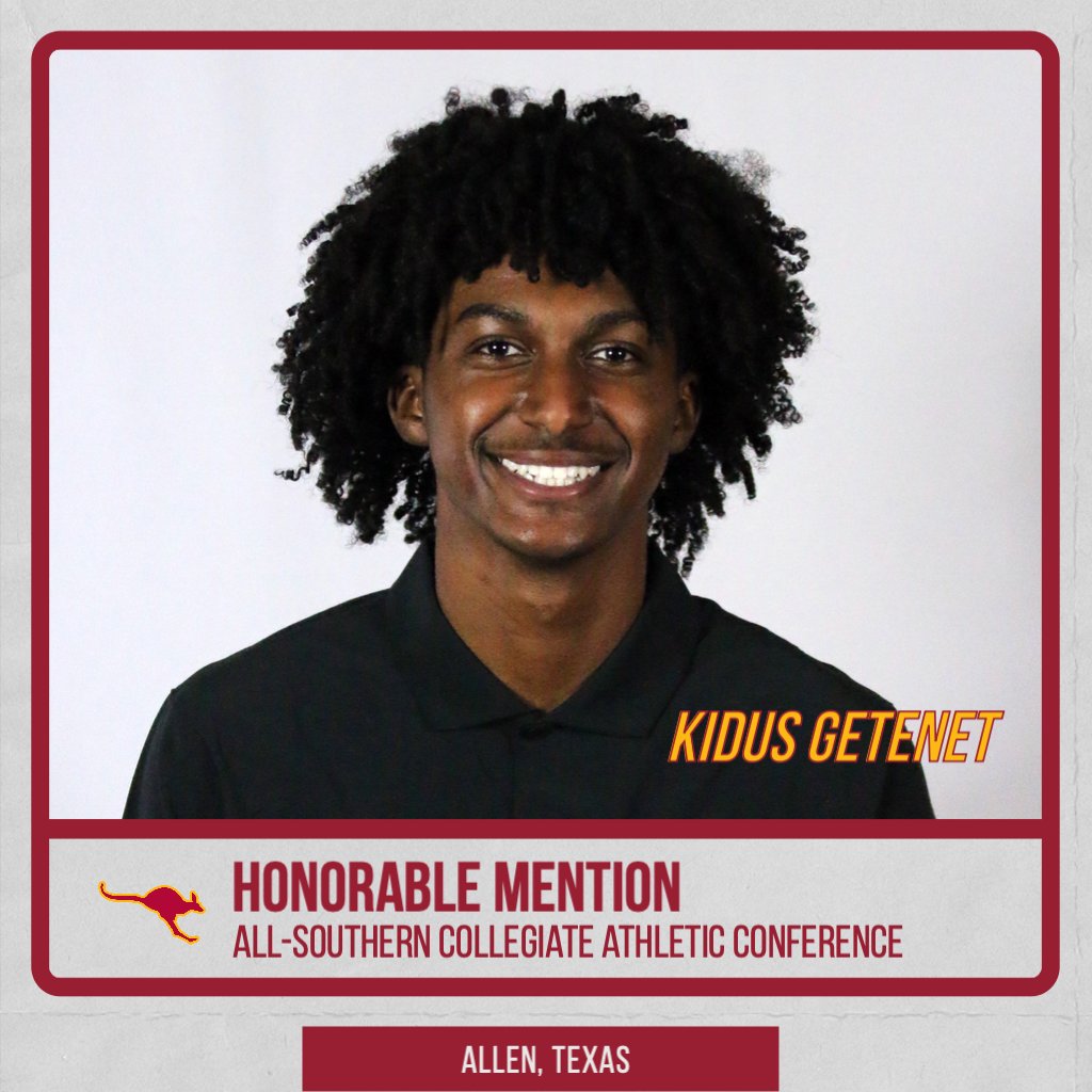 Congratulations to Jackson, Jamien, and Kidus on being named All-SCAC performers for the 2024-25 season! #RooNation #BeFierce