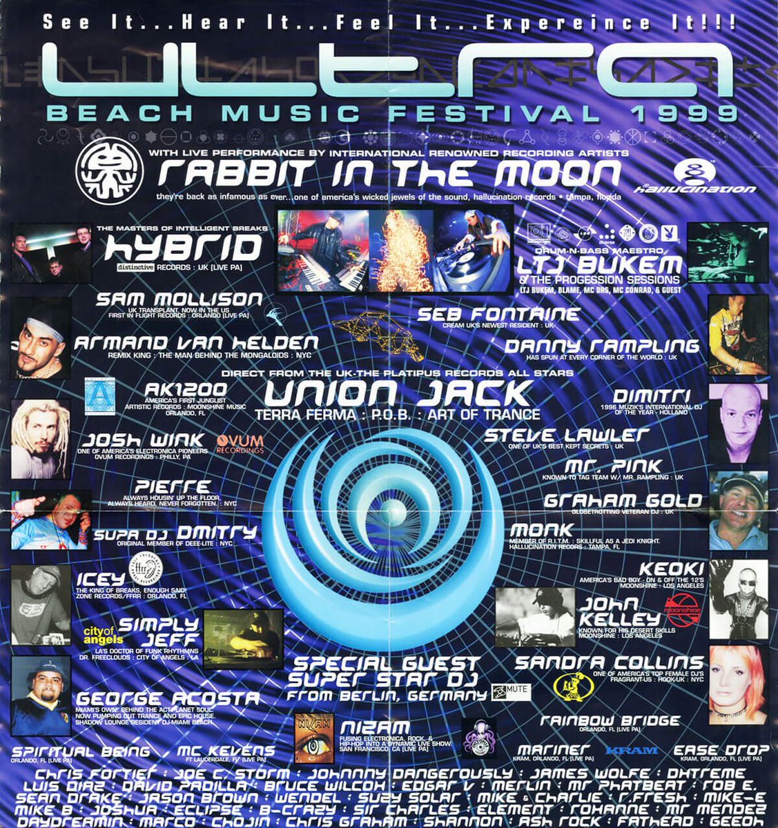 LTJ Bukem (@therealltjbukem) on Twitter photo Having played the very first <a href="/ultra/">Ultra Music Festival</a> in 1999, celebrating their 25th anniversary in a few weeks is definitely a full circle moment for me!
See you 29th March on the Worldwide Stage at 2.40PM alongside Armanni Reign. Having played the very first <a href="/ultra/">Ultra Music Festival</a> in 1999, celebrating their 25th anniversary in a few weeks is definitely a full circle moment for me!
See you 29th March on the Worldwide Stage at 2.40PM alongside Armanni Reign.