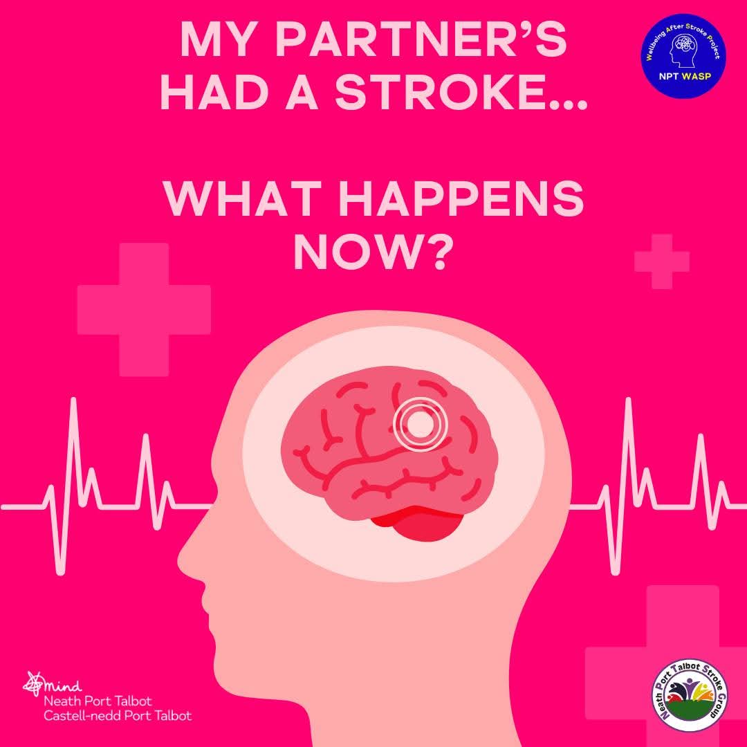 Neath Port Talbot Wellbeing After Stroke Project (@nptwasp) on Twitter photo When your partner or loved one has a stroke, this can be overwhelming leaving you feeling lost and not knowing what to do next.
Let NPT WASP help you navigate the next steps.
Email rachel@nptmind.org.uk or call Rachel on 07541760872.
NPT WASP is funded by <a href="/TNLComFundWales/">The National Lottery Community Fund Cymru</a> When your partner or loved one has a stroke, this can be overwhelming leaving you feeling lost and not knowing what to do next.
Let NPT WASP help you navigate the next steps.
Email rachel@nptmind.org.uk or call Rachel on 07541760872.
NPT WASP is funded by <a href="/TNLComFundWales/">The National Lottery Community Fund Cymru</a>