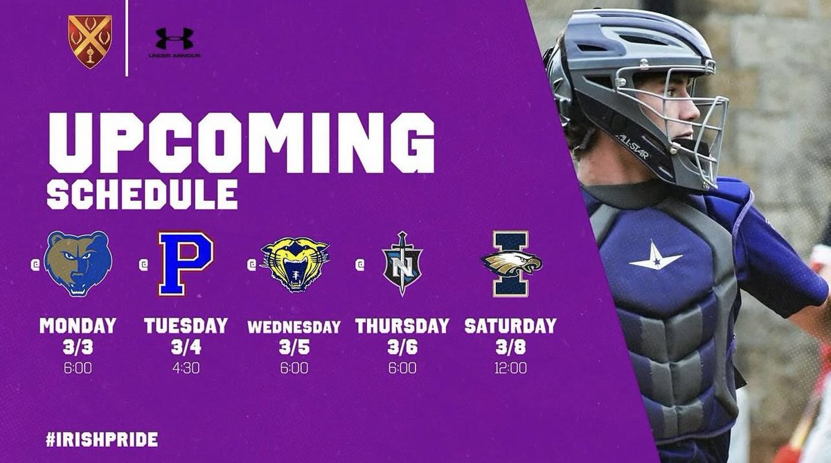 Father Ryan Baseball (@baseball_frhs) on Twitter photo WEEK 1! 
Irish take the field opening day tonight @ Brentwood! WEEK 1! 
Irish take the field opening day tonight @ Brentwood!
