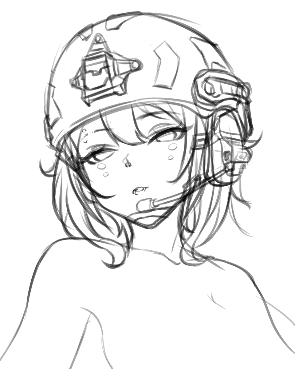 WIP Sketch of my OC :3
#art #anime #illustration #tactical